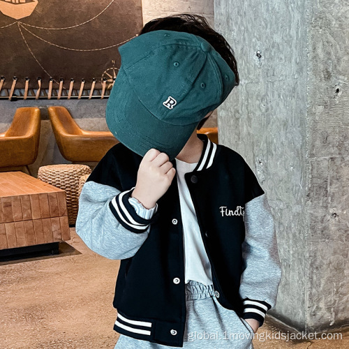 China Boys' Baseball Jacket Autumn Children'S Wear Factory